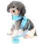 Ranphy Dog Harness and Matching Leash Set Girl Bling Rhinestone No-Pull Puppy Vest Doggie Cat Walking Training Harness Soft Bow Suede Leather Collar Adjustable for Yorkie Chihuahua Small Pet Dog