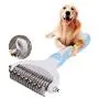 Folomie Pet Grooming Tool - Dematting Comb with 2 Sided for Cats & Dogs Professional Undercoat Grooming Rake Brush Double Sided