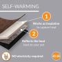 K&H Pet Products Self-Warming Kitty Hooded Bed - Hood is Removable