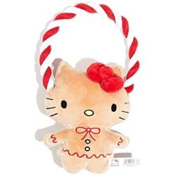 Silver Paw HKEPR3394 Hello Kitty Gingerbread Dog Chew Toys, 10'', Brown