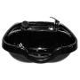 Chromium Professional Oval Shampoo Bowl & Fixture Set [B12] by PureSana Product Name