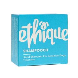 Ethique Eco-Friendly Dog Shampoo for Sensitive Dogs, Shampooch - Sustainable Natural Dog Shampoo, Plastic Free, 100% Soap Free, ph Balanced, Vegan, Plant Based, Palm Oil Free, 100% Compostable 3.88oz