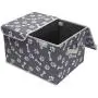 Brabtod Canvas Dog Toy Storage - for Dog Toy Basket for organizing Dog cat Toys and Dog Stuff-Bone Claw Brabtod Canvas Dog Toy Storage - for Dog Toy Basket for organizing Dog cat Toys and Dog Stuff-Bone Claw