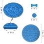 2 Pieces Lick Mat for Dogs, HAWTHOR Slow Feeder Pad with Super Strong Suction Washing Distraction Device for Dog Treats, Cat Food, Pet Bathing, Grooming, Training