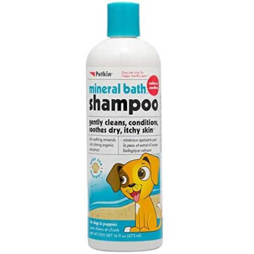 Petkin Mineral Bath Shampoo - 16 oz