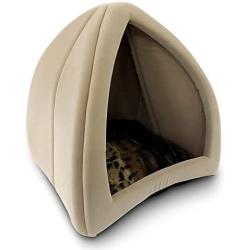 Stuft Purr Tent Moccasin Cat Bed