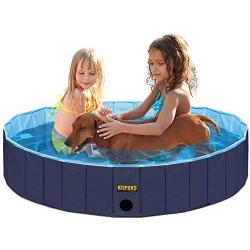 KOPEKS Round Heavy Duty PVC Outdoor Pool / Bathing Tub - Portable & Foldable - 3 Sizes Available