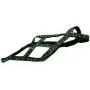 Weight Pulling Sledding Dog Harness X-Back Style Black/Green Large, 21'' Neck Circumference Weight Pulling Sledding Dog Harness X-Back Style Black/Green Large, 21'' Neck Circumference