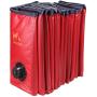 Zacro Foldable Large Dog Pool - Pet Dog Cats Paddling Bath Pool, Large Outdoor Bathing Tub for Dogs Cats and Kids (47 X 11.8 in)