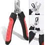 NIUTA Dog Nail Trimmer Large Breed with Quick Sensor,Professional cat Nail Clipper with Safety Guard and Nail File