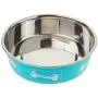 Loving Pets Coastal Bella Bowl for Dogs, Large, Aqua Sea Loving Pets Coastal Bella Bowl for Dogs, Large, Aqua Sea