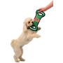 Pets First NCAA Football Field Dog Toy with Squeaker. - Auburn Tigers - for Tug, Toss, and Fetch. - Tough & Durable PET Toy