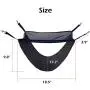 Cuteboom 2 Level Comfortable Cat Hammock, Breathable Hanging Bed/nest for Kitten/Adult Cats, Double Layer Pet Cage for Spring/Summer/Winter Cuteboom 2 Level Comfortable Cat Hammock, Breathable Hanging Bed/nest for Kitten/Adult Cats, Double Layer Pet Cage for Spring/Summer/Winter