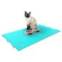 United Pets Car Pet Cat Mat, Medium, Light Blue