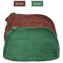 Dog Bathrobe Towel, Fast Drying Dog Bag, Microfiber Bathrobe Powerful Absorbent Zipper Pet Cat Bath Robe for Puppy Small Medium Dogs