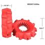 Dog Toys 2 Pcs for Aggressive Chewers Large Breed, Rubber Solid Puppy Chew Toy Indestructible for Puppy, Medium and Large Dogs