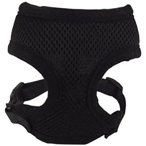 Hamilton Adjustable Rooster Soft Mesh Chicken Harness, Black, 5/8'' x 14''/20''/Medium Hamilton Adjustable Rooster Soft Mesh Chicken Harness, Black, 5/8'' x 14''/20''/Medium