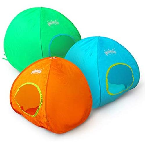 PAWISE Cat Toys Cat Portable Cat Cube Pop Up Collapsible Kitten Indoor Outdoor Toys Pet Foldable Tent Playing Toy (Color Random)