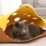 HonourHope 2 Pcs DIY Cat Tunnels Toy - Collapsible Cat Tube Toys Cat Cave Nest Toy Free Combination Pet Interactive Toy for Kittens Rabbits Hamsters and Small Animals