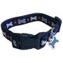 TOP PAW Dog Harness + Leash + Collar 3pc Set for Medium Dogs w/Girth 18''-25'' [ 41M + 05M + 44M ]