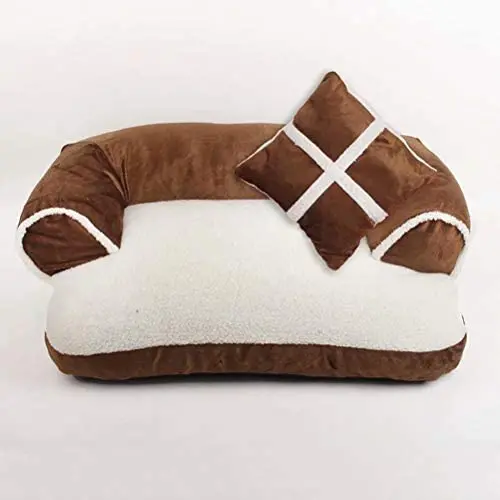 CAT BUNK Dog Bed - Soft Comfy Washable Cat Dog Bed with Removable, Cushion Suitable for Cats and Small, Medium Dogs, BrownXXL-31.5''x 10.2'' CAT BUNK Dog Bed - Soft Comfy Washable Cat Dog Bed with Removable, Cushion Suitable for Cats and Small, Medium Dogs, BrownXXL-31.5''x 10.2''