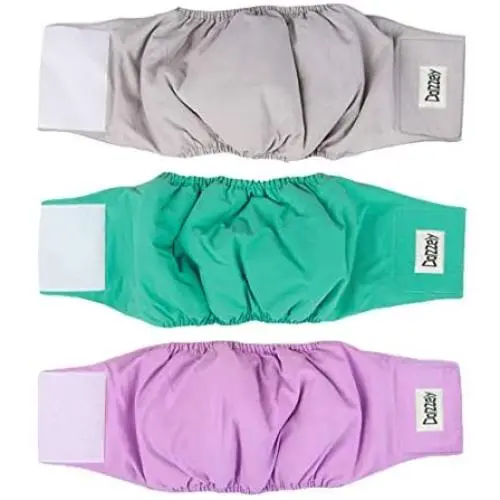 Male Dog Belly Band Leakproof Manner Band Dog Wrap Reusable and Washable Dog/Puppy/Doggie Diaper Dog Pack with Water-Proof Material Velcro and Precise Stitching (3 Pack)(Small Size) Male Dog Belly Band Leakproof Manner Band Dog Wrap Reusable and Washable Dog/Puppy/Doggie Diaper Dog Pack with Water-Proof Material Velcro and Precise Stitching (3 Pack)(Small Size)