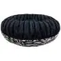 Bessie and Barnie Signature Zebra / Black Puma Extra Plush Faux Fur Bagel Pet / Dog Bed (Multiple Sizes) Bessie and Barnie Signature Zebra / Black Puma Extra Plush Faux Fur Bagel Pet / Dog Bed (Multiple Sizes)