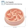 TANDD Slow Feeder Bowl, Anti-Choke Pet Bowls, Pets Water Bowl, Healthy Food Fun for Dog/Puppy