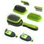 SpryPet 5-in-1 Pet Grooming Kit Dog Brush Cat Brush Dog Comb Cat Comb Pet Combing Set Pet Hair Remover with 5 Interchangeable Combs and Brushes for Large Medium and Small Dogs & Cats SpryPet 5-in-1 Pet Grooming Kit Dog Brush Cat Brush Dog Comb Cat Comb Pet Combing Set Pet Hair Remover with 5 Interchangeable Combs and Brushes for Large Medium and Small Dogs & Cats