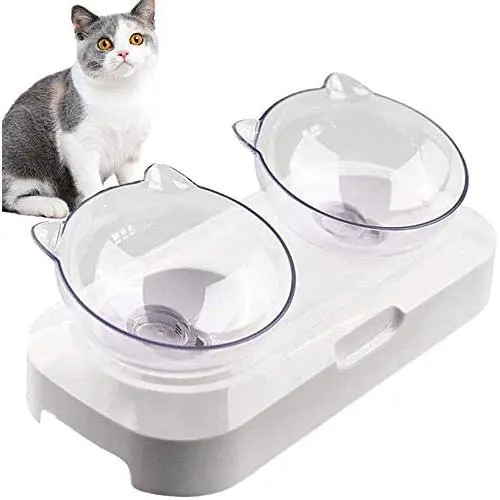 Tomato eggs Double Dog Cat Bowls with Raised Stand, Raised Cat Non-Spill Design, Multi-Purpose Bowl for Dogs Food and Water Feeder, 15° Tilted Pet Bowl Stress-Free Suit for Cats Small Dogs Tomato eggs Double Dog Cat Bowls with Raised Stand, Raised Cat Non-Spill Design, Multi-Purpose Bowl for Dogs Food and Water Feeder, 15° Tilted Pet Bowl Stress-Free Suit for Cats Small Dogs