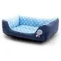 liumeng Warm Wave dot pet nest Dog Sofa Bed Candy Teddy Kennel liumeng Warm Wave dot pet nest Dog Sofa Bed Candy Teddy Kennel