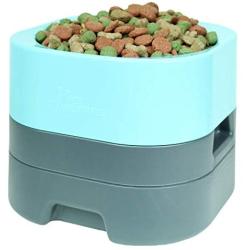 PET WEIGHTER Bowl - Large & Heavy Dog Food Bowl - Elevated Dog & Cat Water Bowl - Non-Slip & Splash Free Bowl for Large Pets by PetWeighter