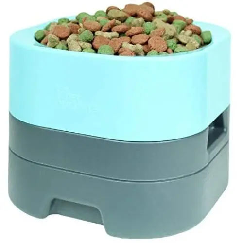 PET WEIGHTER Bowl - Large & Heavy Dog Food Bowl - Elevated Dog & Cat Water Bowl - Non-Slip & Splash Free Bowl for Large Pets by PetWeighter PET WEIGHTER Bowl - Large & Heavy Dog Food Bowl - Elevated Dog & Cat Water Bowl - Non-Slip & Splash Free Bowl for Large Pets by PetWeighter