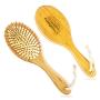 Bampooch Bamboo Dog Brush and Cat Brushes for grooming - Rounded Bristles, Natural Rubber - Grooming Tools for All Hair or Fur Types for a Glossy, Shiny Coat - Dog brush for shedding