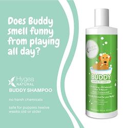 Hygea Natural Pet Shampoo for Male Dogs with Organic Ingredients 16oz