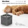 CHZHENG 2l Automatic Pet Cat, Water Fountain Filter Dispenser Feeder Smart Drinker for Cats Water Bowl Kitten Puppy Dog Drinking Supplies