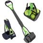 BLYNN 23'' Long Handle Pet Pooper Scooper for Dogs and Cats,High Strength Material and Durable Spring,Great for Lawns, Grass, Dirt, Gravel