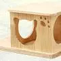 UQA Cat Tree Sisal Scratching Post Cat House Large Cat Cage Wooden Climbing Column Soft Comfortable Cat Nest Cat Supplies Cat Tower Interior Decoration Gift Dog Houses UQA Cat Tree Sisal Scratching Post Cat House Large Cat Cage Wooden Climbing Column Soft Comfortable Cat Nest Cat Supplies Cat Tower Interior Decoration Gift Dog Houses