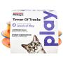 Petstages Cat Tracks Cat Toy - Fun Levels of Interactive Play - Circle Track with Moving Balls Satisfies Kitty’s Hunting, Chasing and Exercising Needs
