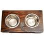 Briard, a Dogs Bowl with a Relief from ArtDog