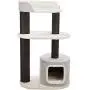 Royal Pet Club Cara Gray Cat Tower for Large Cats, with Scratching Posts, Two Platforms, Top Platform Padded with Back Rest, Condo, Removable Cushion (44444) Royal Pet Club Cara Gray Cat Tower for Large Cats, with Scratching Posts, Two Platforms, Top Platform Padded with Back Rest, Condo, Removable Cushion (44444)