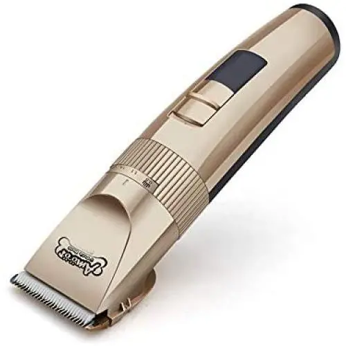 Dog Clippers, Low Noise Rechargeable Cordless Pet Dogs and Cats Electric Grooming Clippers Kit (Gold+Black) Dog Clippers, Low Noise Rechargeable Cordless Pet Dogs and Cats Electric Grooming Clippers Kit (Gold+Black)