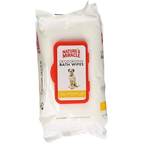 Natures Miracle Deodorizng Spring Water Wipes