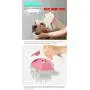 USWT Hexagonal Ergonomic Design Pet Bath Brush Dog Shower Head Bathtub Shower Attachment Sprayer Easy and Comfortable to Hold (Pink) USWT Hexagonal Ergonomic Design Pet Bath Brush Dog Shower Head Bathtub Shower Attachment Sprayer Easy and Comfortable to Hold (Pink)