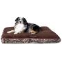 Realtree Camo Deluxe Gusseted Cushion Orthopedic Memory Foam Dog Bed with Accent Piping