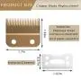 Replacement Clipper Blades Compatible with Wahl 30-15-10,Professional Animal Pet Standard Adjustable Blade Set for Pro Ion, Iron Horse, Show Pro Plus, U-Clip Replacement Clipper Blades Compatible with Wahl 30-15-10,Professional Animal Pet Standard Adjustable Blade Set for Pro Ion, Iron Horse, Show Pro Plus, U-Clip