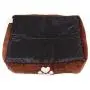 Long Rich Reversible Rectangle Pet Bed Dog Bed with Dog Paw Embroidery,Medium size, by Happycare Textiles Long Rich Reversible Rectangle Pet Bed Dog Bed with Dog Paw Embroidery,Medium size, by Happycare Textiles
