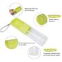 YoNiYar Portable Dog Water Bottle for Walking,Pet Drinking Feeder,Puppy Water Dispenser,Travel Drinking Bowl,Kittens Drink Cup