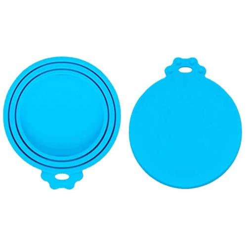 NIUTA Silicone Can Covers Universal Silicone Can Lids for Pet Food Cans Fits Most Standard Size Dog and Cat Can Tops BPA Free