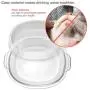 001 Glass Dog Cat Food Bowls, Water Bowl for Cats and Small Dogs, Transparent Glass Pet Bowl, Promotes Pet Hydration, Durable and Stable Design, Protect Pets Spine, Dishwasher Safe 001 Glass Dog Cat Food Bowls, Water Bowl for Cats and Small Dogs, Transparent Glass Pet Bowl, Promotes Pet Hydration, Durable and Stable Design, Protect Pets Spine, Dishwasher Safe